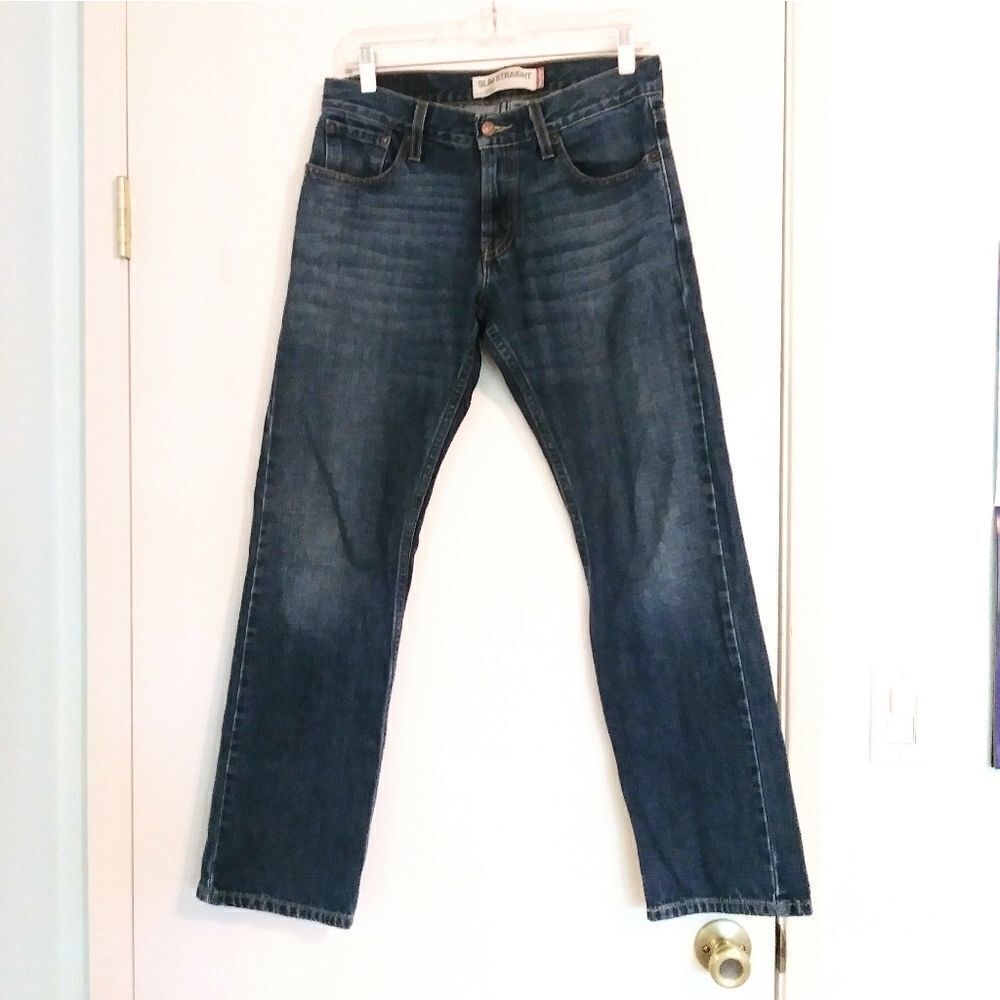 Levi's Men's 514 Slim Straight Blue Jeans 29:30